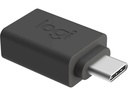 Logitech USB-Adapter USB-C Stecker - USB-A Buchse