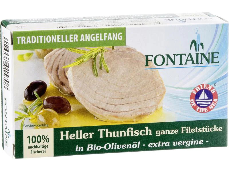 Fontaine Konserven Thunfisch hell in Olivenöl 120 g