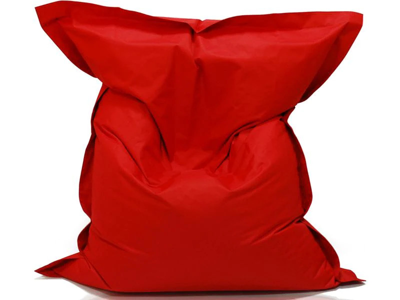 Hubatka Sitzsack In – und Outdoor 140 x 180 cm, Rot