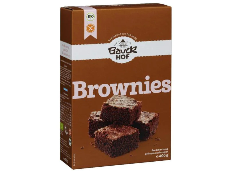 Bauck Mühle Backmischung Brownies glutenfrei 400 g