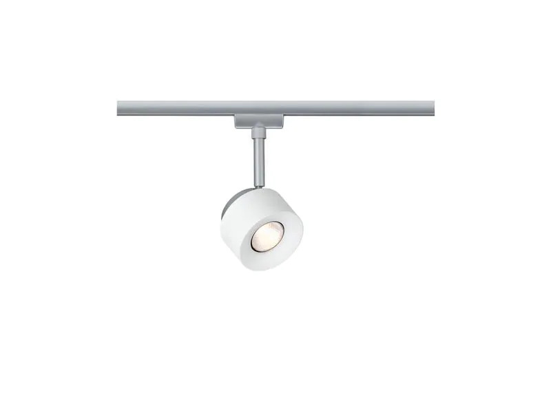 Paulmann LED Schienenspot URail Pane, 7.4 W, 2700 K, Chrom/ Weiss