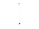 Paulmann LED Pendelleuchte URail Capsule II, 6 W, 2700 K, Weiss/Chrom