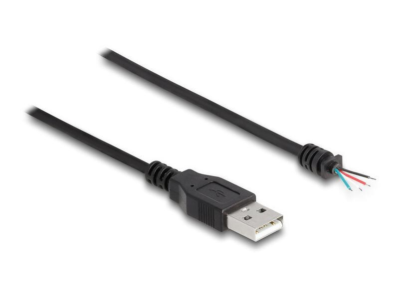 Delock USB-Kabel ohne Stecker USB A - Offen 2 m
