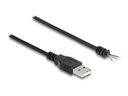 Delock USB-Kabel ohne Stecker USB A - Offen 2 m