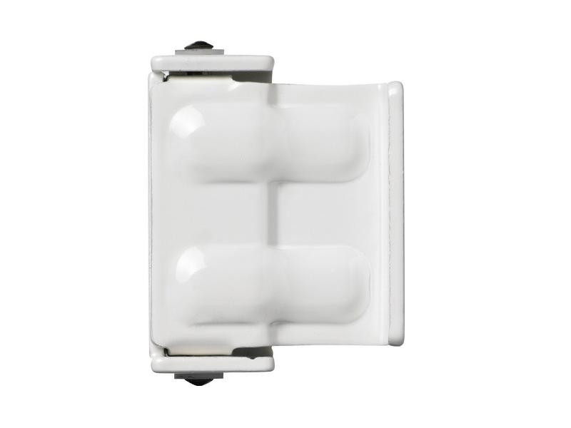 Abus Fenster-Zusatzsicherung SW1 W Weiss Stahl