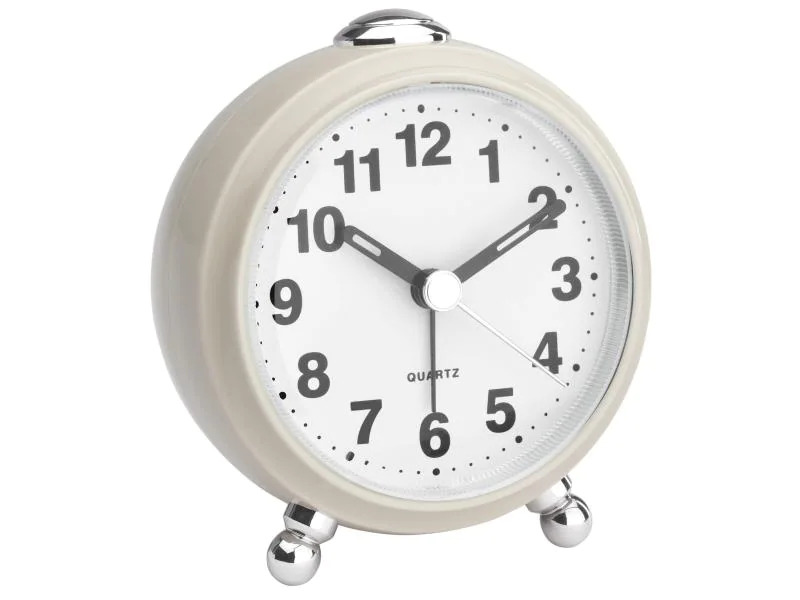 TFA Dostmann Klassischer Wecker Beige