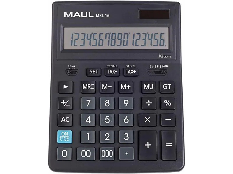 Maul Taschenrechner MXL16 Schwarz