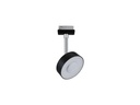 Paulmann LED Schienenspot URail Circle, 5.3 W, 2700 K, Schwarz