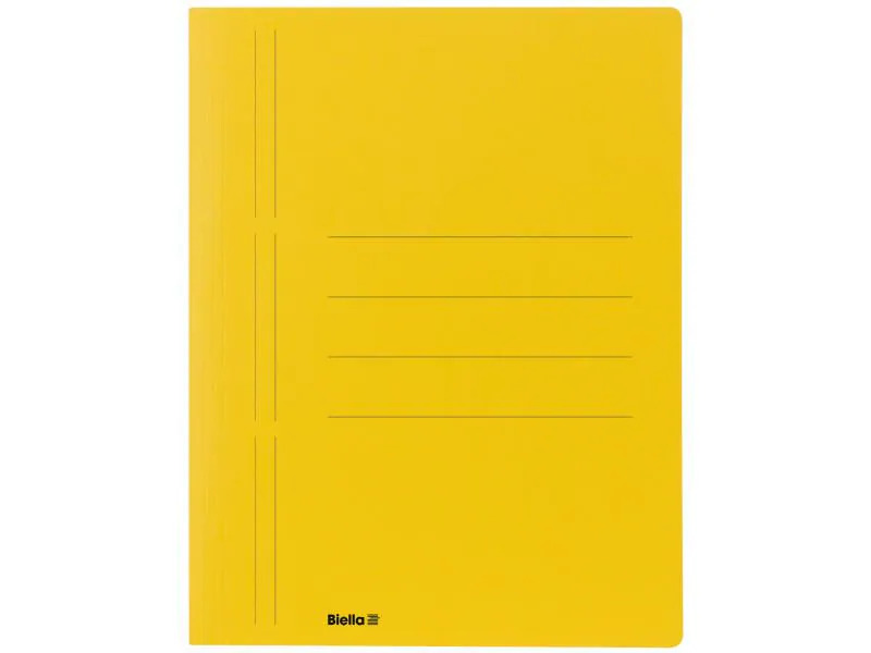 Biella Schnellhefter Recycolor A4 für 100 Blatt, Gelb