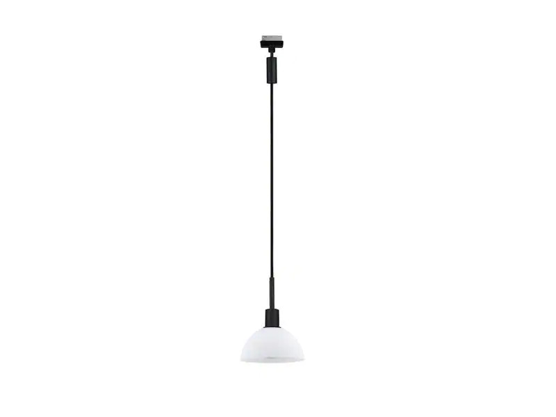 Paulmann Pendelleuchte URail Sarrasani, 1 x E14, 20 W, Schwarz/ Opal