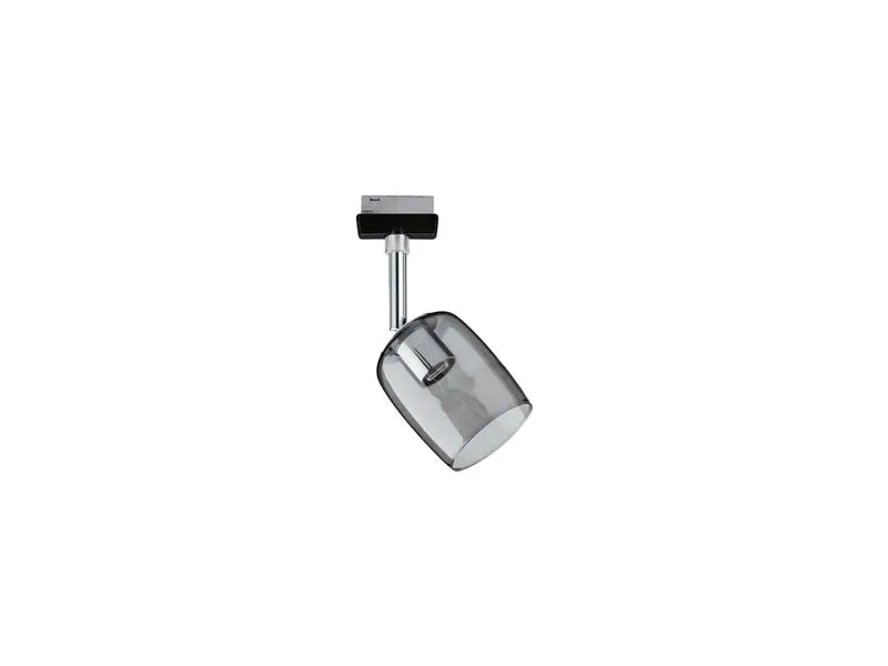 Paulmann Schienenspot URail Blossom, 1 x G9, 10 W, Grau/Schwarz