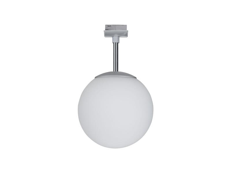Paulmann Schienenspot URail Globe, 1 x E14, 10 W, Chrom/ Weiss