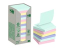 Post-it Notizzettel Recycling Z-Notes 7.6 x 7.6 cm, 16 Blöcke