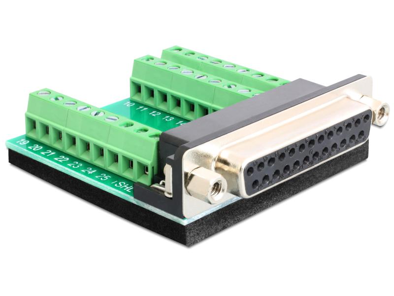 Delock Adapter DB25 - Terminalblock 0 cm