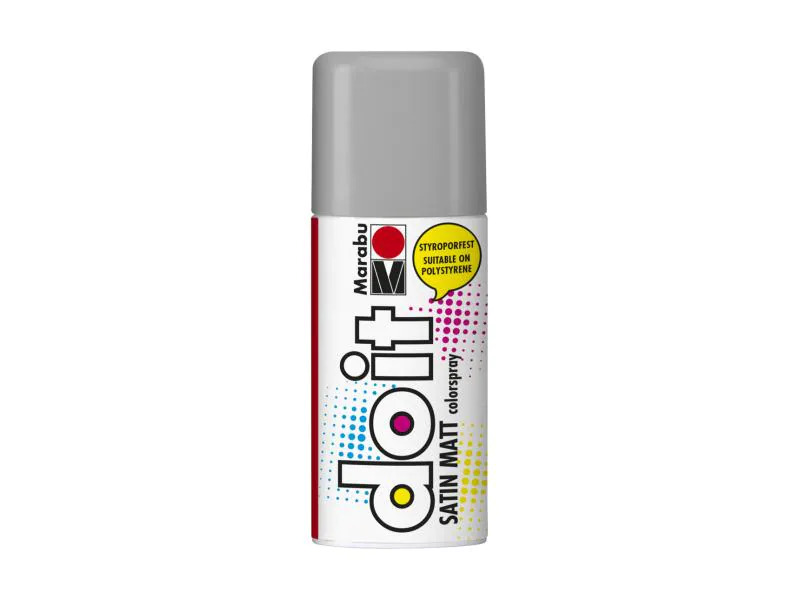Marabu Sprühfarbe do it Satin 150 ml, Grau