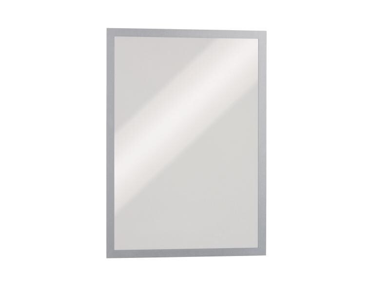 DURABLE Präsentationsrahmen Duraframe Magnetic A3 5 Stück Silber