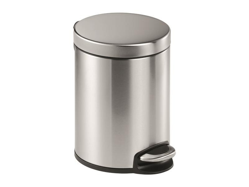 DURABLE Treteimer 5 l, Silber