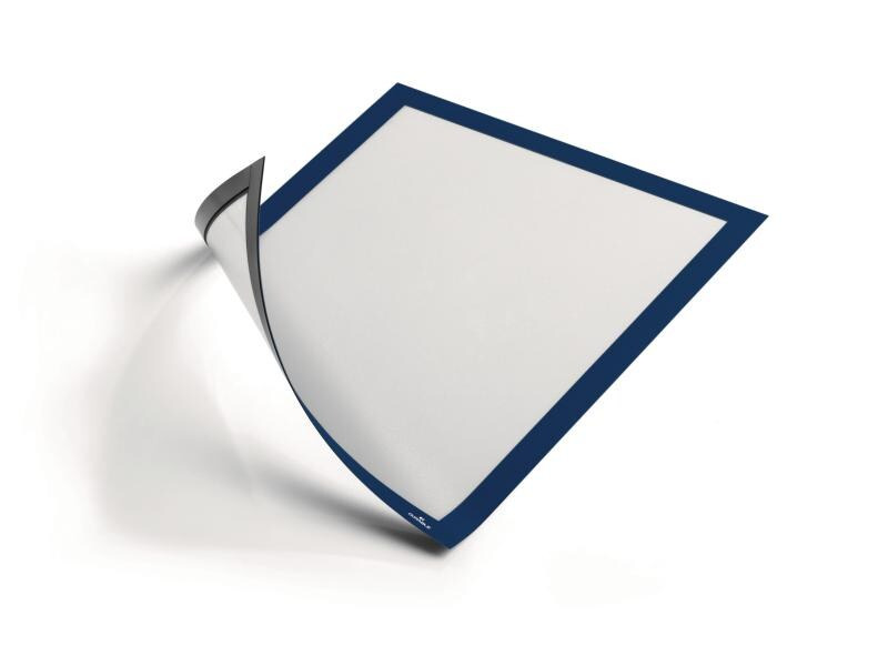 DURABLE Präsentationsrahmen Duraframe Magnetic A4 5 Stück Blau