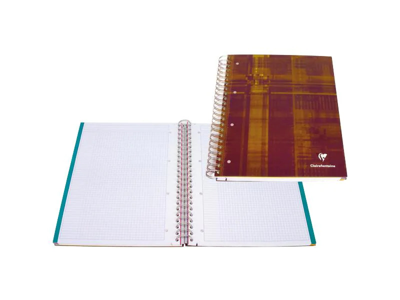 Clairefontaine Schulheft Bindo Block 120 Blatt, A4, 5 mm kariert