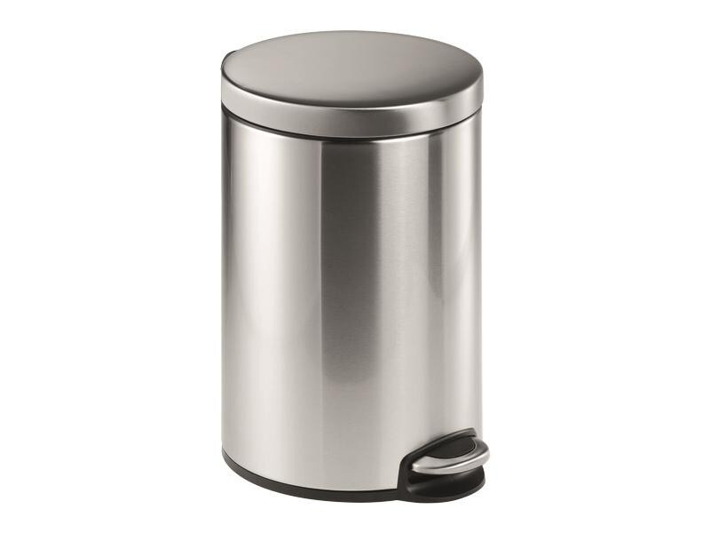 DURABLE Treteimer 12 l, Silber