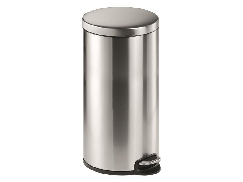 DURABLE Treteimer 30 l, Silber