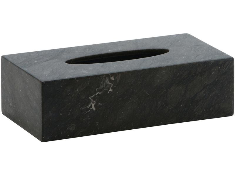 Aquanova Kosmetiktuchbox Hammam Grau, Steingut