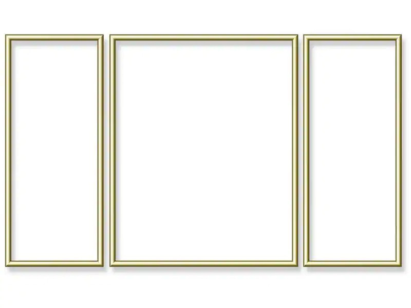 Schipper Zubehör Alurahmen Tritpychon Gold 50 x 80 cm