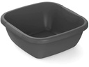Rotho Becken Daily eckig, 8 l, Schwarz