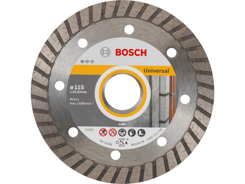 Bosch Professional Diamanttrennscheibe Standard for Universal, 115 x 2 x 10 mm