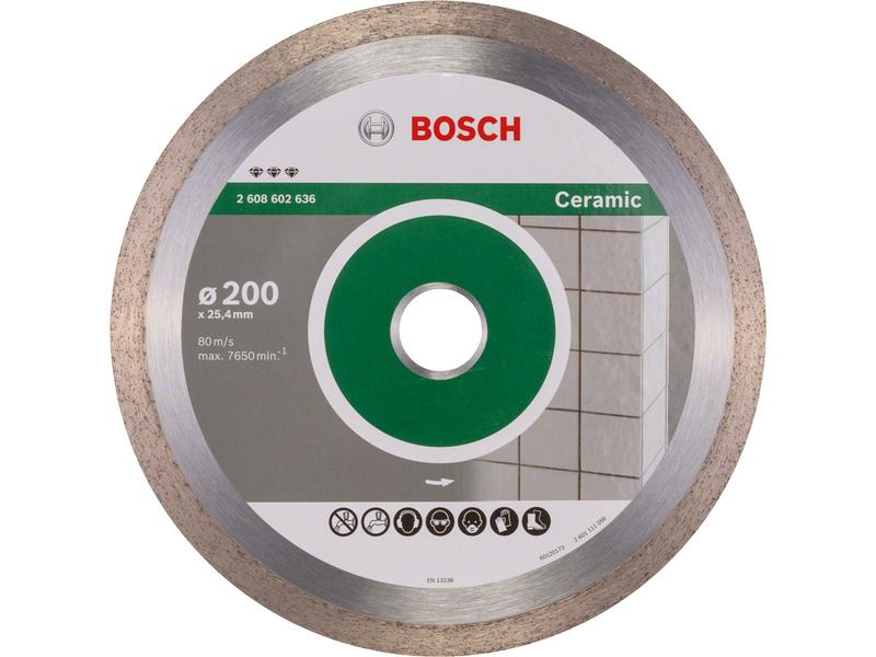 Bosch Professional Diamanttrennscheibe Best for Ceramic, 200 x 2.2 x 10 mm