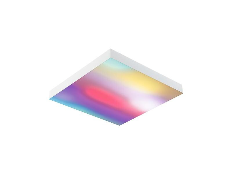 Paulmann Deckenleuchte LED Panel Velora Rainbow, 13.2 W, RGBW, Weiss