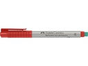 Faber-Castell Folienmarker Multimark 10 Stück, M, Rot