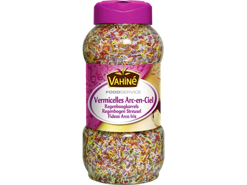 Vahiné Zuckerdekore Streusel Regenbogen 700 g