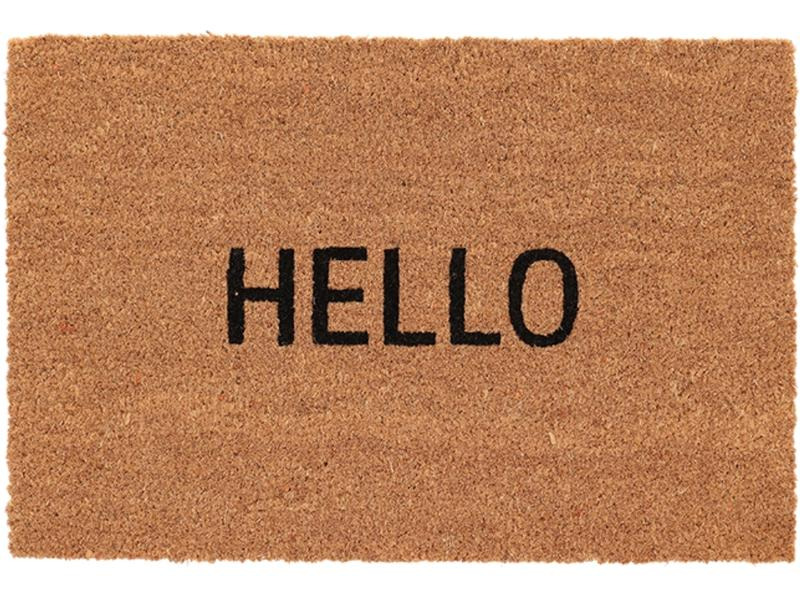 Esschert Design Fussmatte «Hello» 40 cm x 60 cm