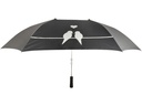 Esschert Design Partner-Regenschirm XL Grau/Schwarz