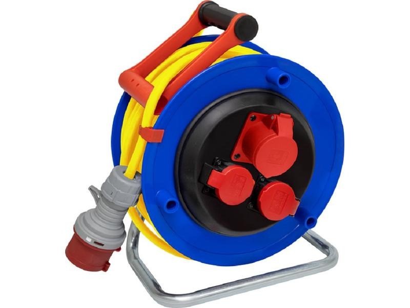 Brennenstuhl Baustellen-Kabelrolle BAT ST 290 33 m 1x CEE/5 + 2x T25