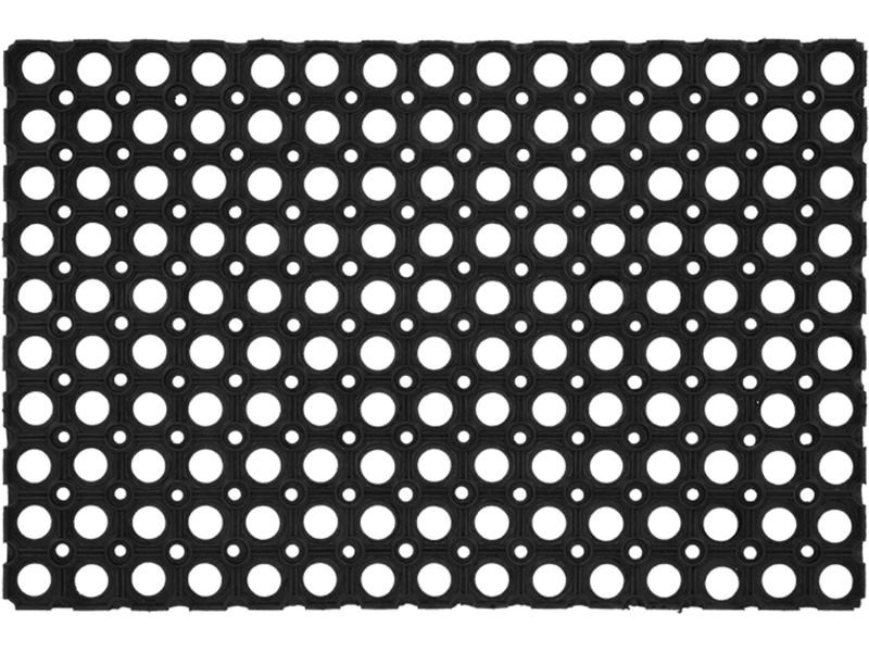 Esschert Design Fussmatte Gummi Ringe 40 cm x 60 cm