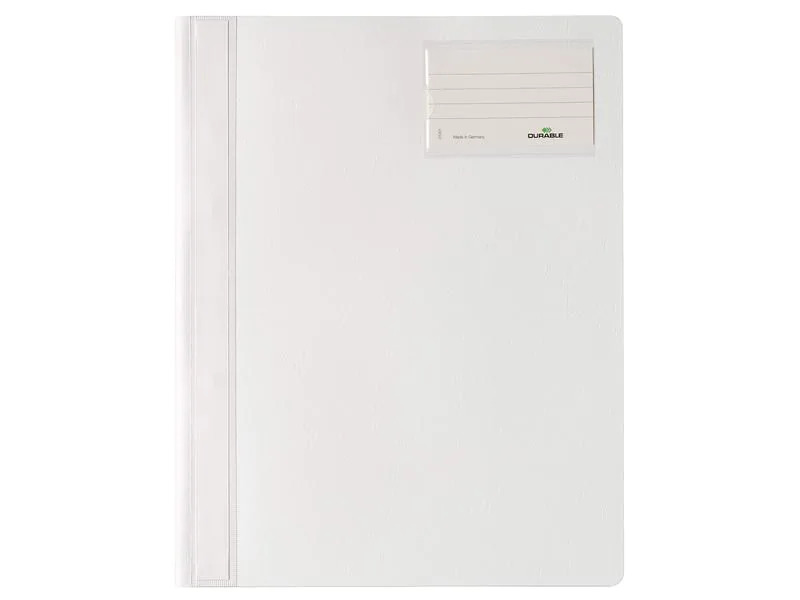 DURABLE Schnellhefter Extrabreit A4 Weiss, 1 Stück