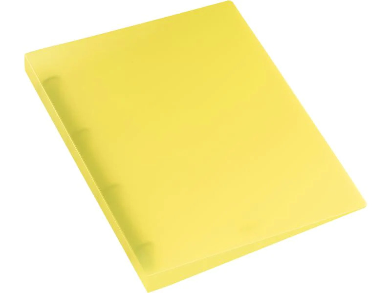 Kolma Ringbuch Easy Ø 3 cm, Gelb/Transparent