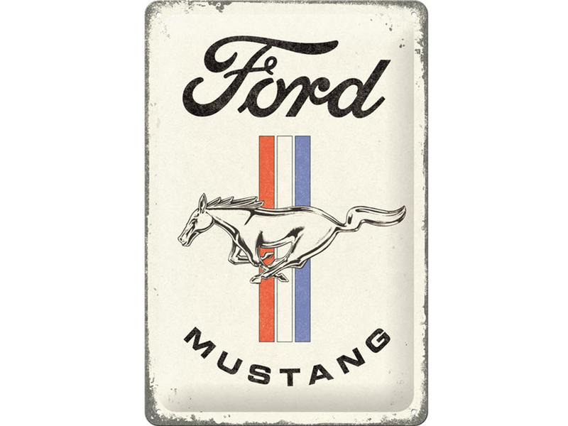 Nostalgic Art Schild Ford Mustang 20 x 30 cm, Metall