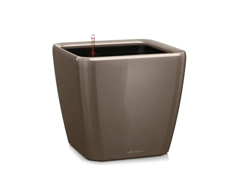 Lechuza Pflanzentopf Quadro Premium 21 LS Taupe