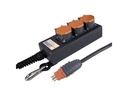 STEFFEN Industrie-Steckerleiste Professional 3x T15 IP55, 3 m