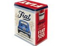 Nostalgic Art Vorratsdose Fiat 500 3 l, Beige/Blau/Rot
