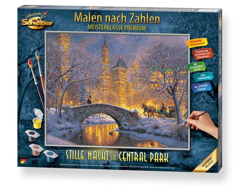 Schipper Malen nach Zahlen Stille Nacht im Central Park