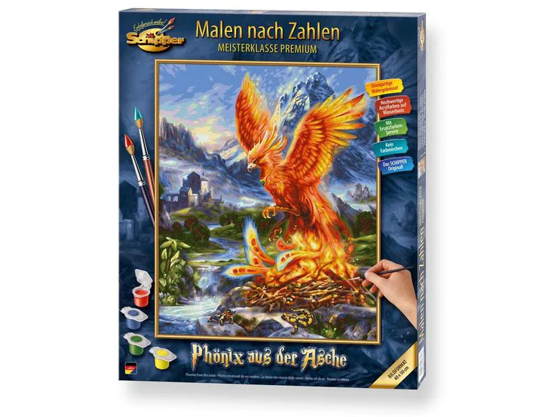 Schipper Malen nach Zahlen Phönix aus der Asche