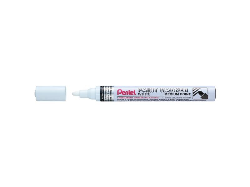 pentel Permanent-Marker 2.5, Weiss