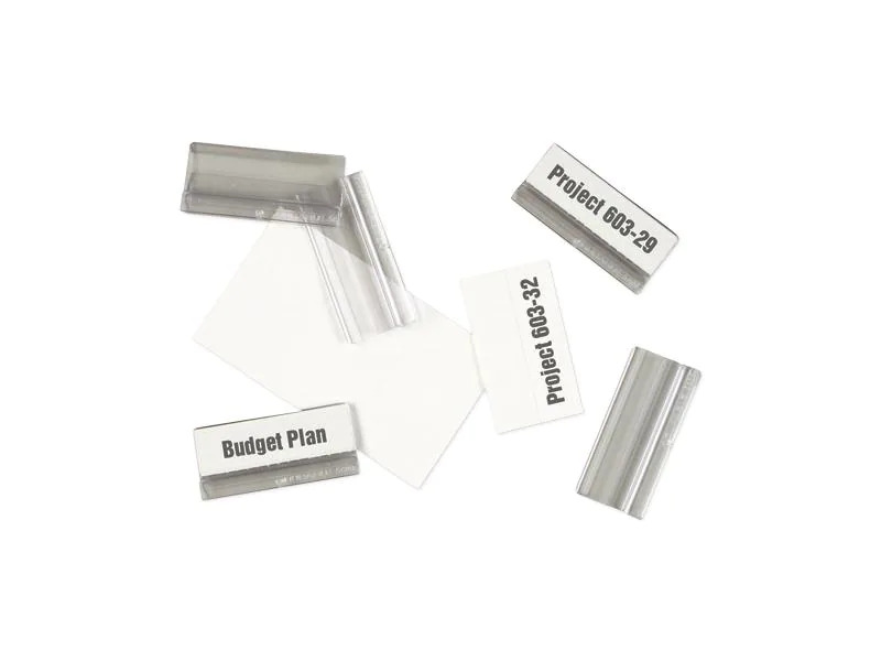 DURABLE Reiter Transparent, 10 Stück
