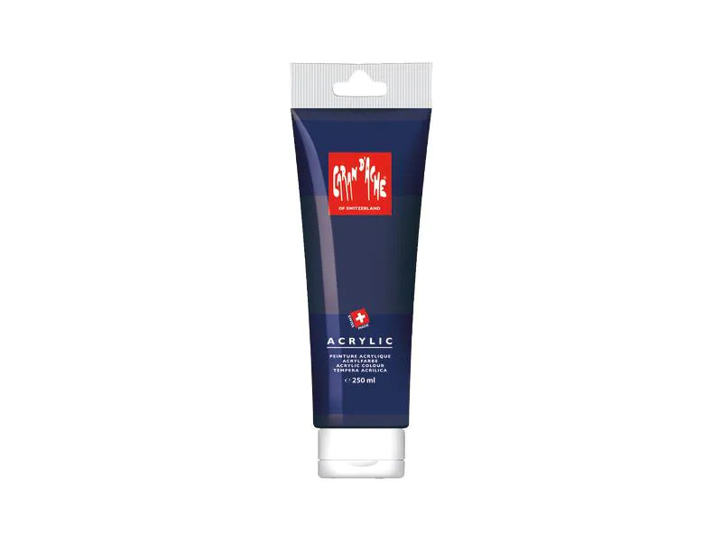 Caran d'Ache Acrylfarbe 250 ml, Preussisch blau
