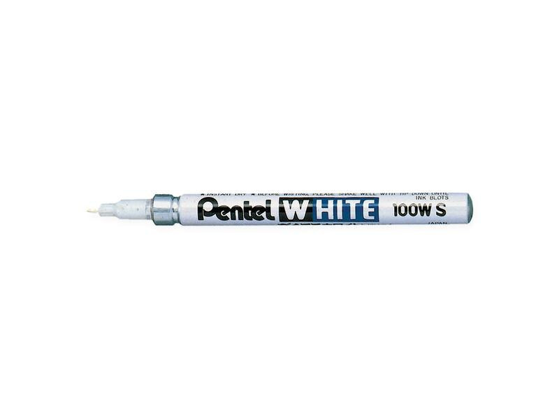 pentel Permanent-Marker 100 W Weiss