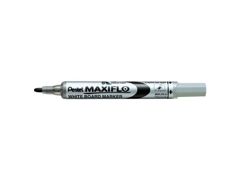 pentel Whiteboard-Marker Maxiflo 2 mm Schwarz, 1 Stück